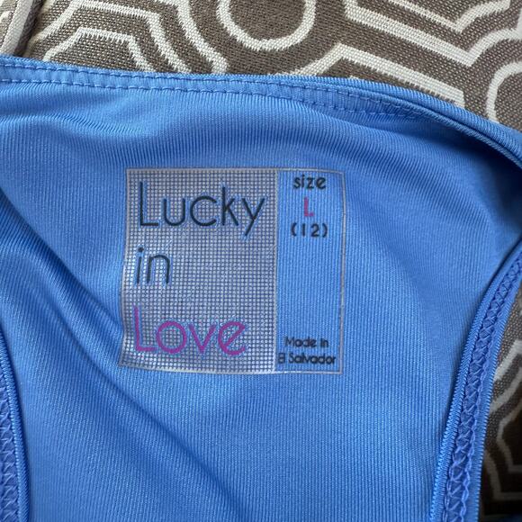 Lucky in Love Flow Motion Skort Set Multicolor size L/12 tennis golf pickleball - Picture 9 of 11